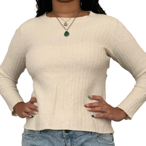 Beautiful Banana Republic Cream Sweater.